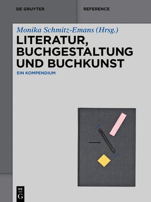 cover image of Literatur, Buchgestaltung und Buchkunst